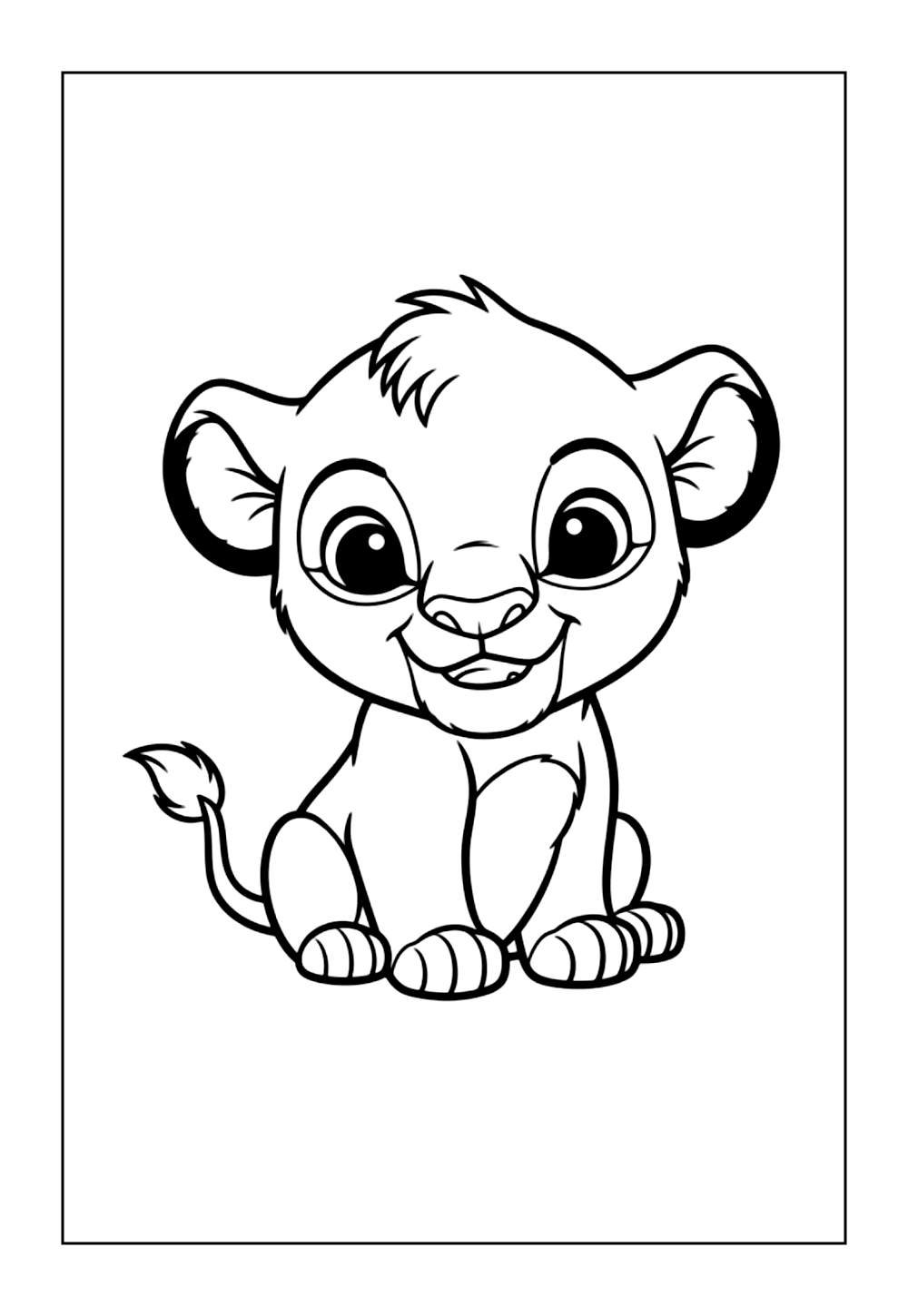 Desenho do Simba