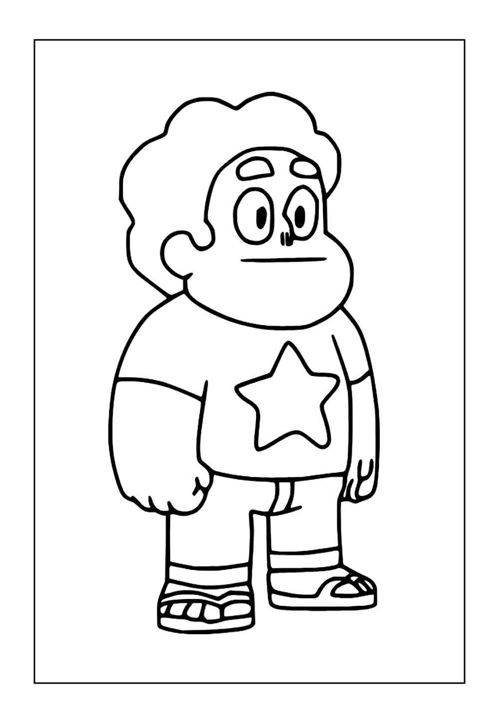 Desenhos de Steven Universo para colorir