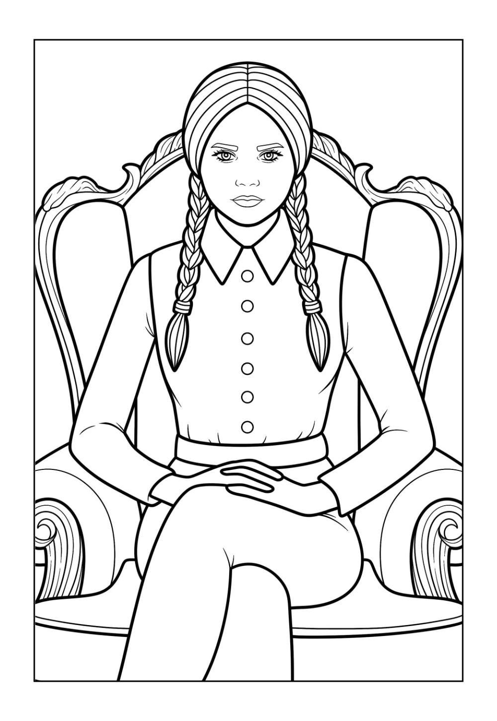 Desenhos da Wandinha