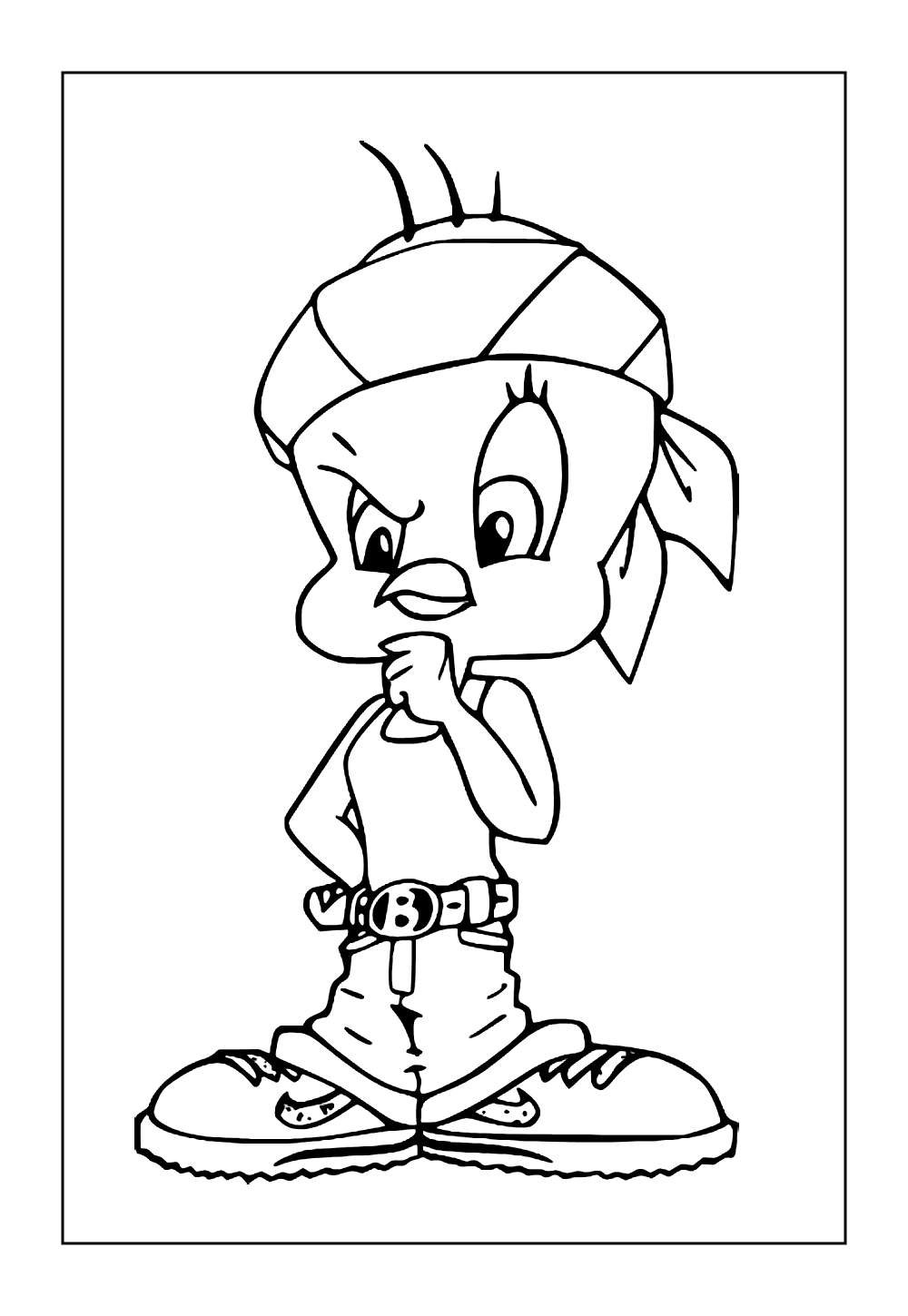 Desenho do Piu-Piu para colorir
