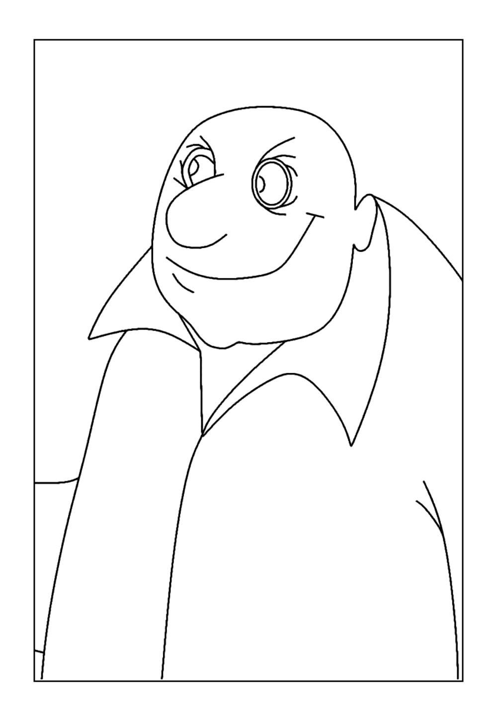 Desenhos de Tio Chico para colorir