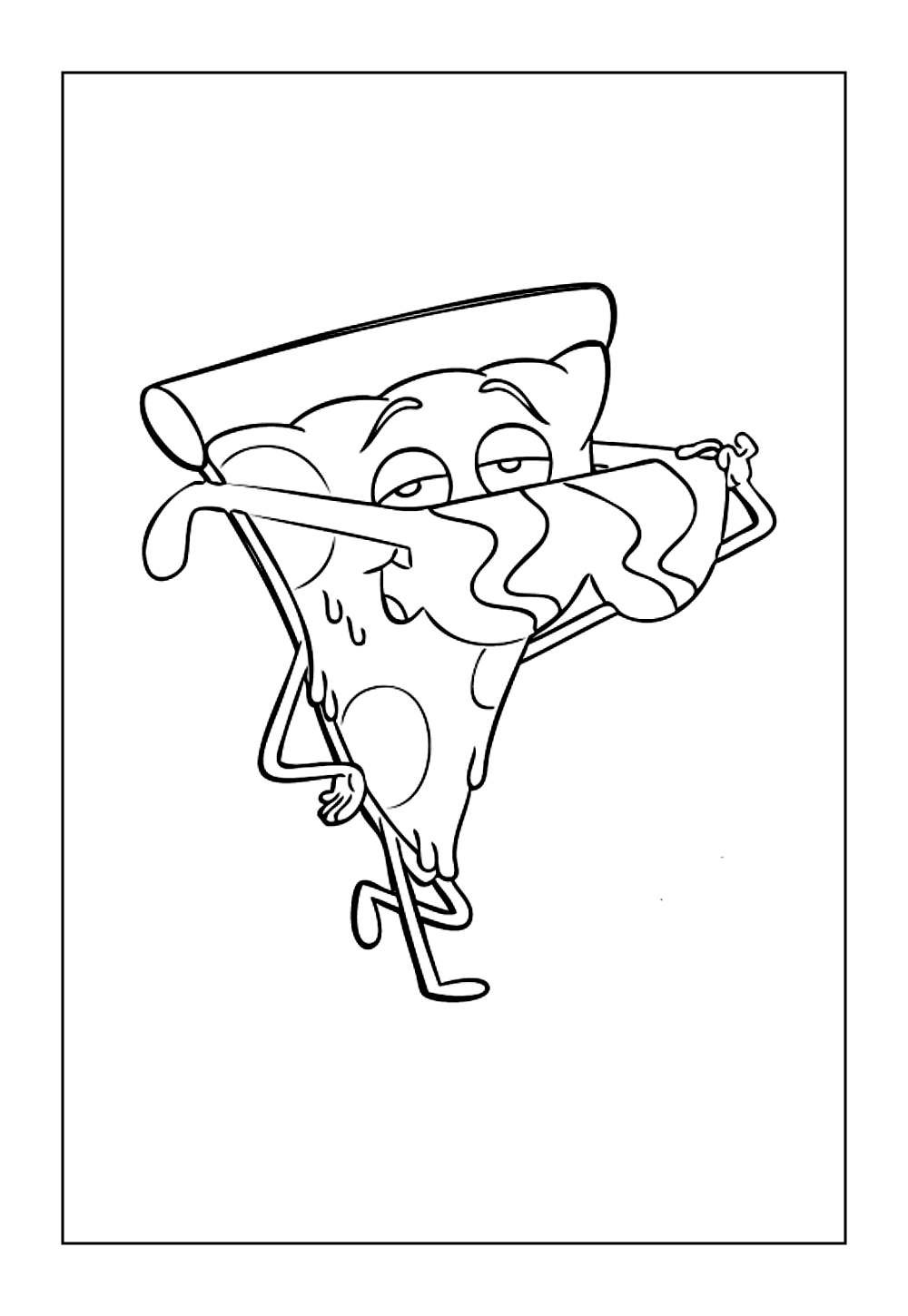 Desenho de Titio Avô para colorir