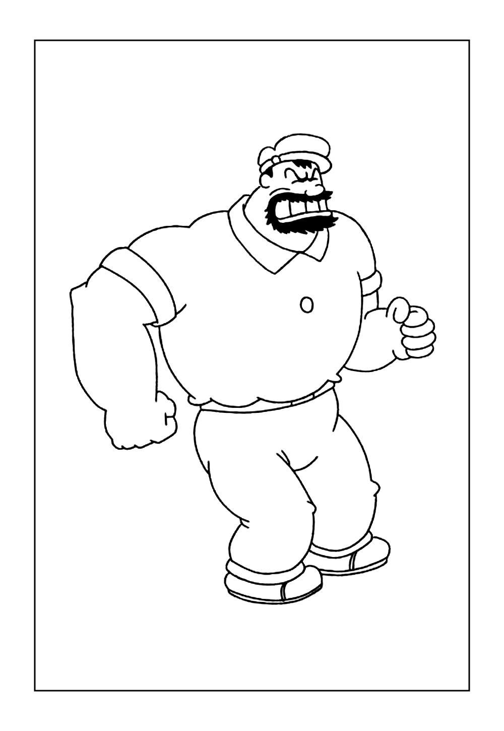 Desenhos do Brutus para pintar