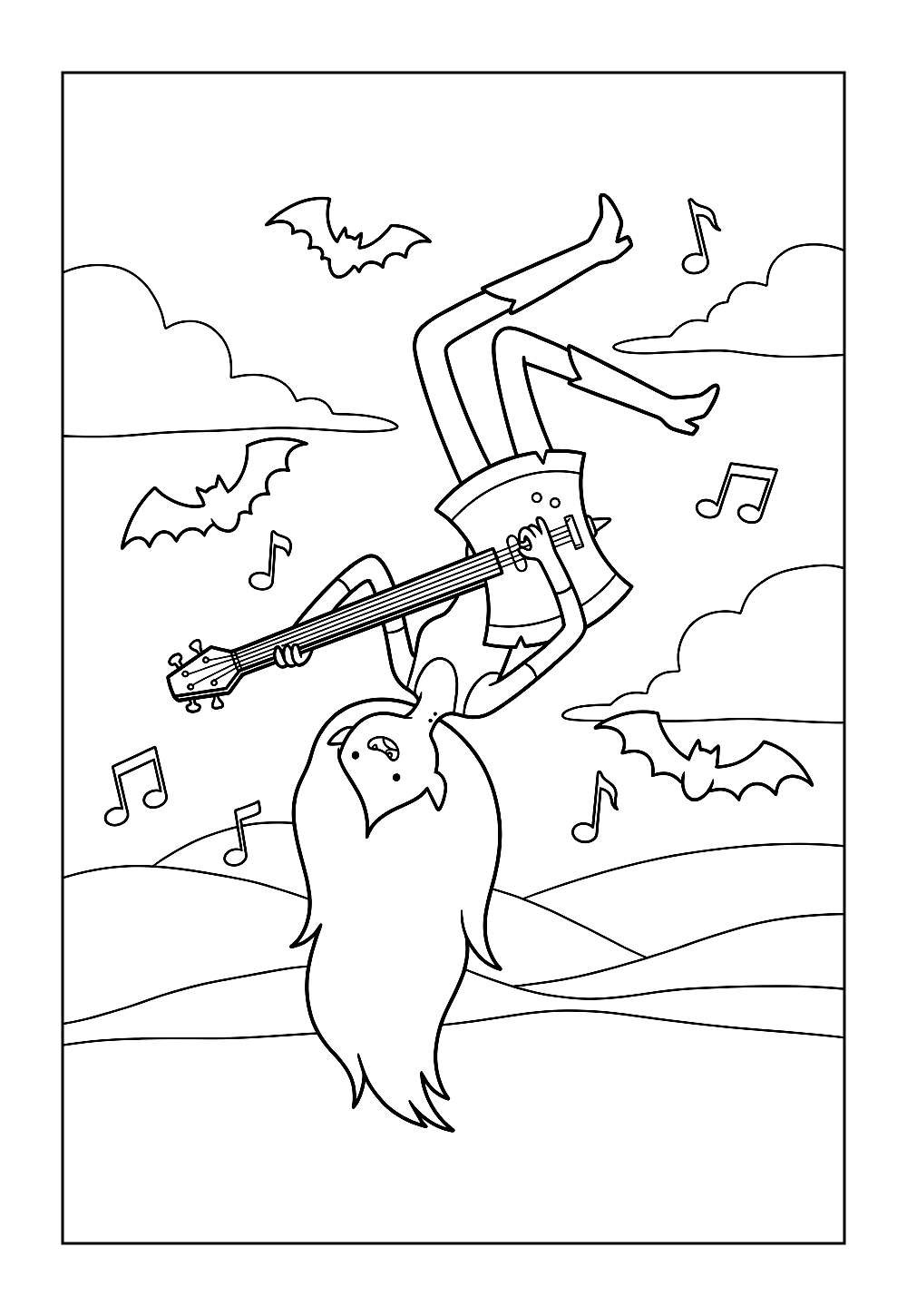 Hora de Aventura para colorir